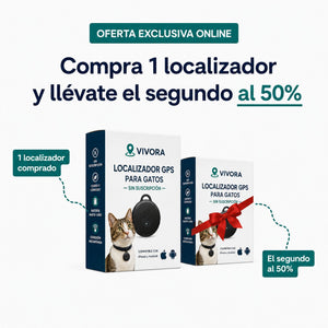 Rastreador GPS para gatos — Sin suscripción